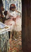 Edgar Degas, The actress in the tiring room